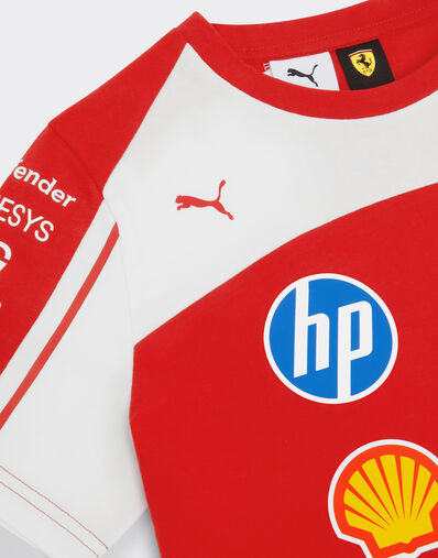 Ferrari T-shirt enfant Replica 2026 Puma pour Scuderia Ferrari HP Rouge LA0I0fK