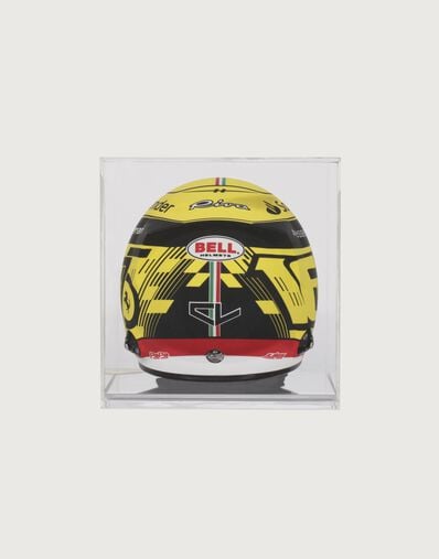 Ferrari Charles Leclerc Giallo Modena Special Edition mini helmet in 1:2 scale Yellow F0650f