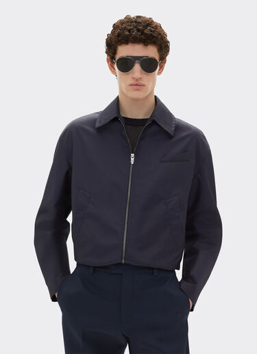 Ferrari Veste bombardier en sergé Q-CYCLE®. Bleu marine 21781f