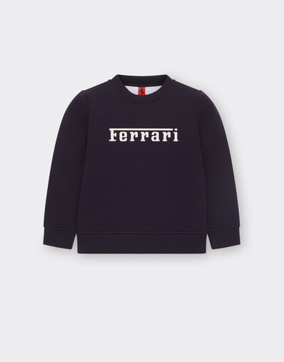 Ferrari Scuba sweatshirt with Ferrari logo Navy 22763fK
