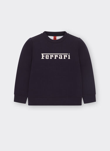 Ferrari スキューバ スウェットシャツ Ferrariロゴ ネイビー 22763fK