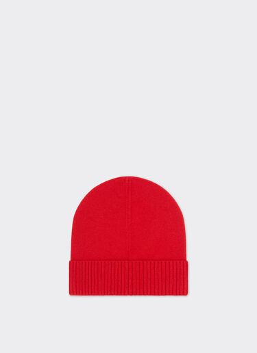 Ferrari Wool and cashmere beanie Rosso Dino 21733f
