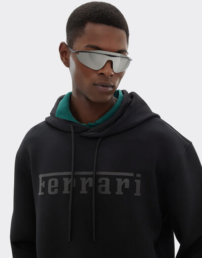 Ferrari Sweat-shirt Scuba avec logo Ferrari Noir 47819f