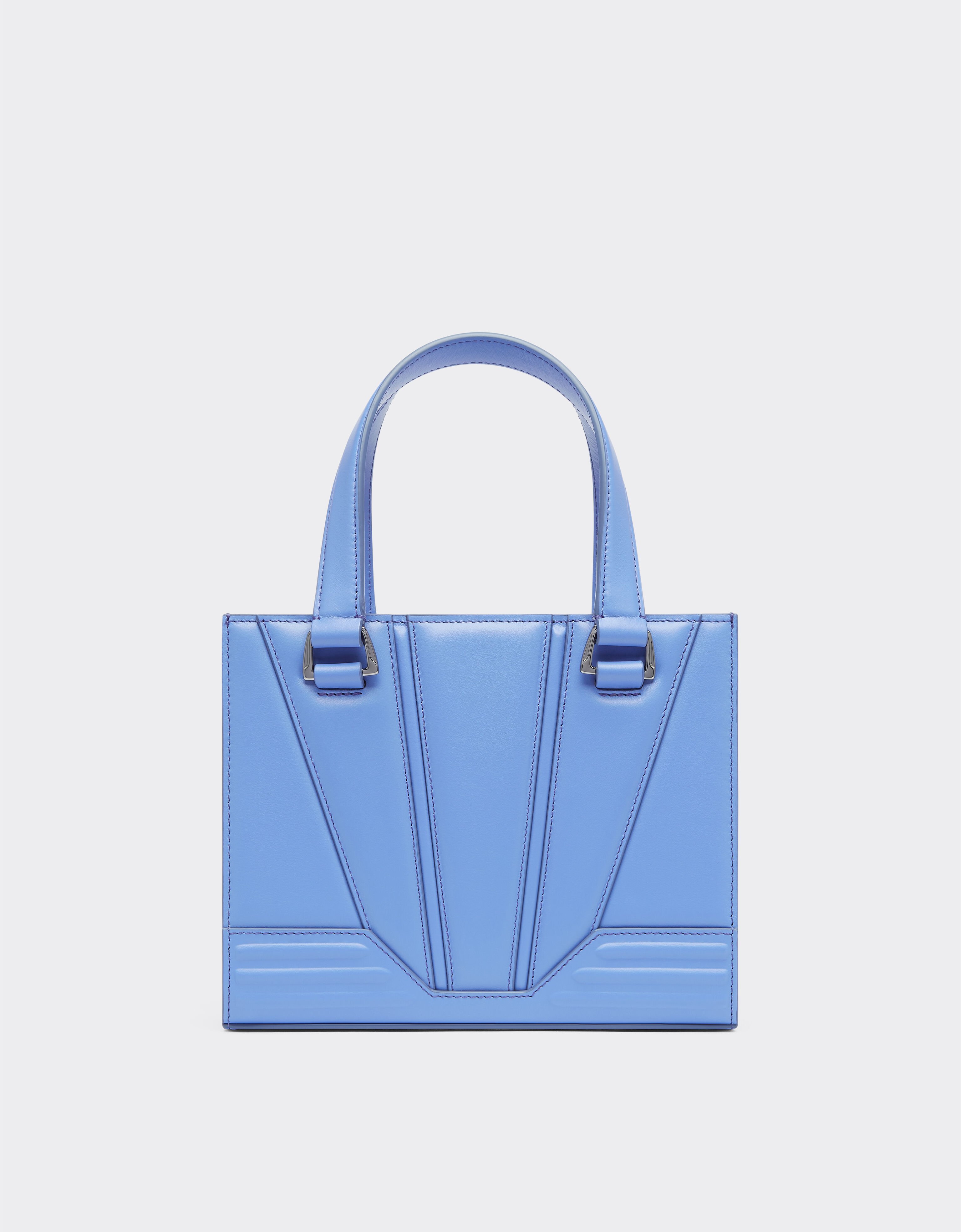 Ferrari Ferrari GT mini leather tote bag Cyan 21362f