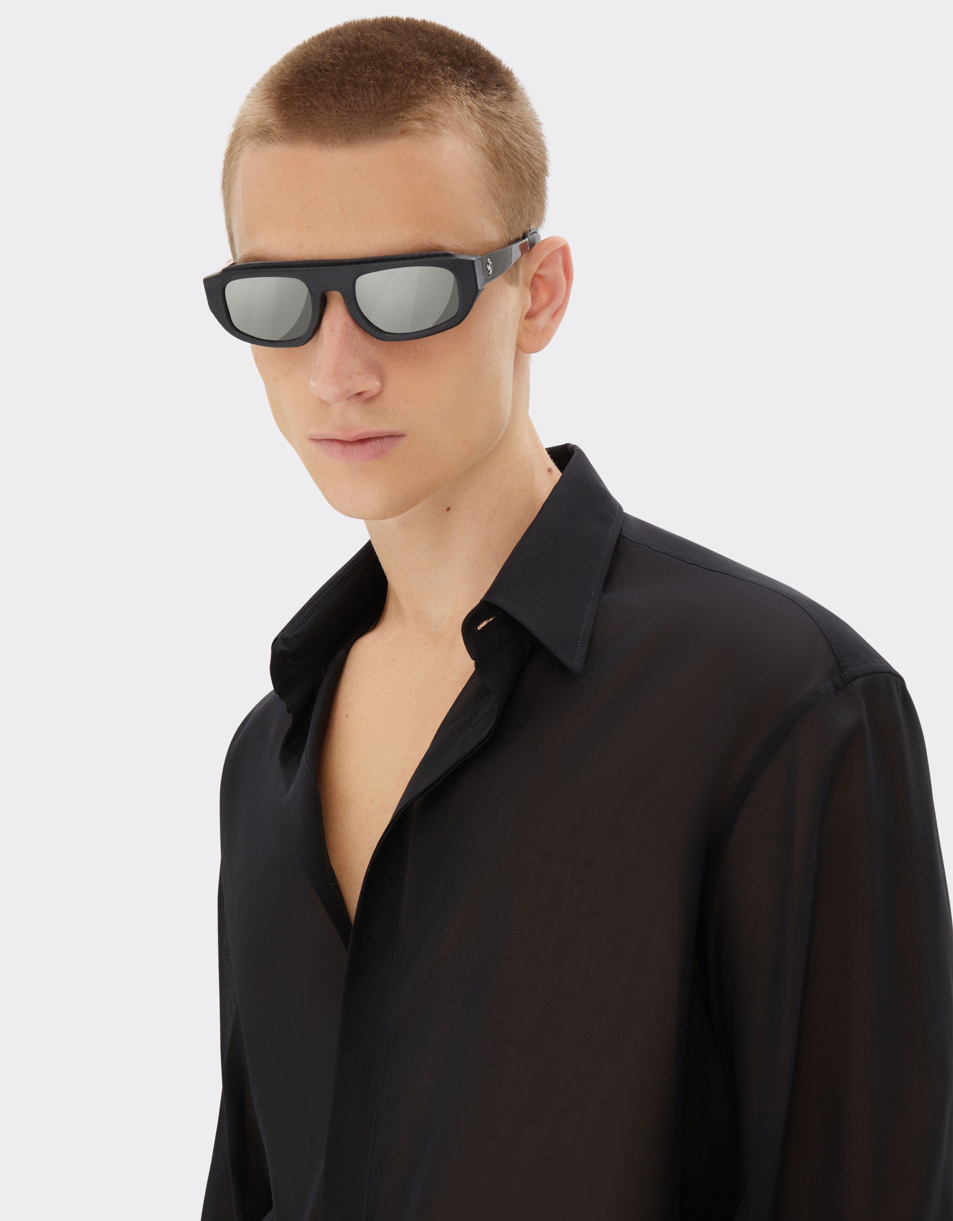 Ferrari Shirt in voile Black 21624f