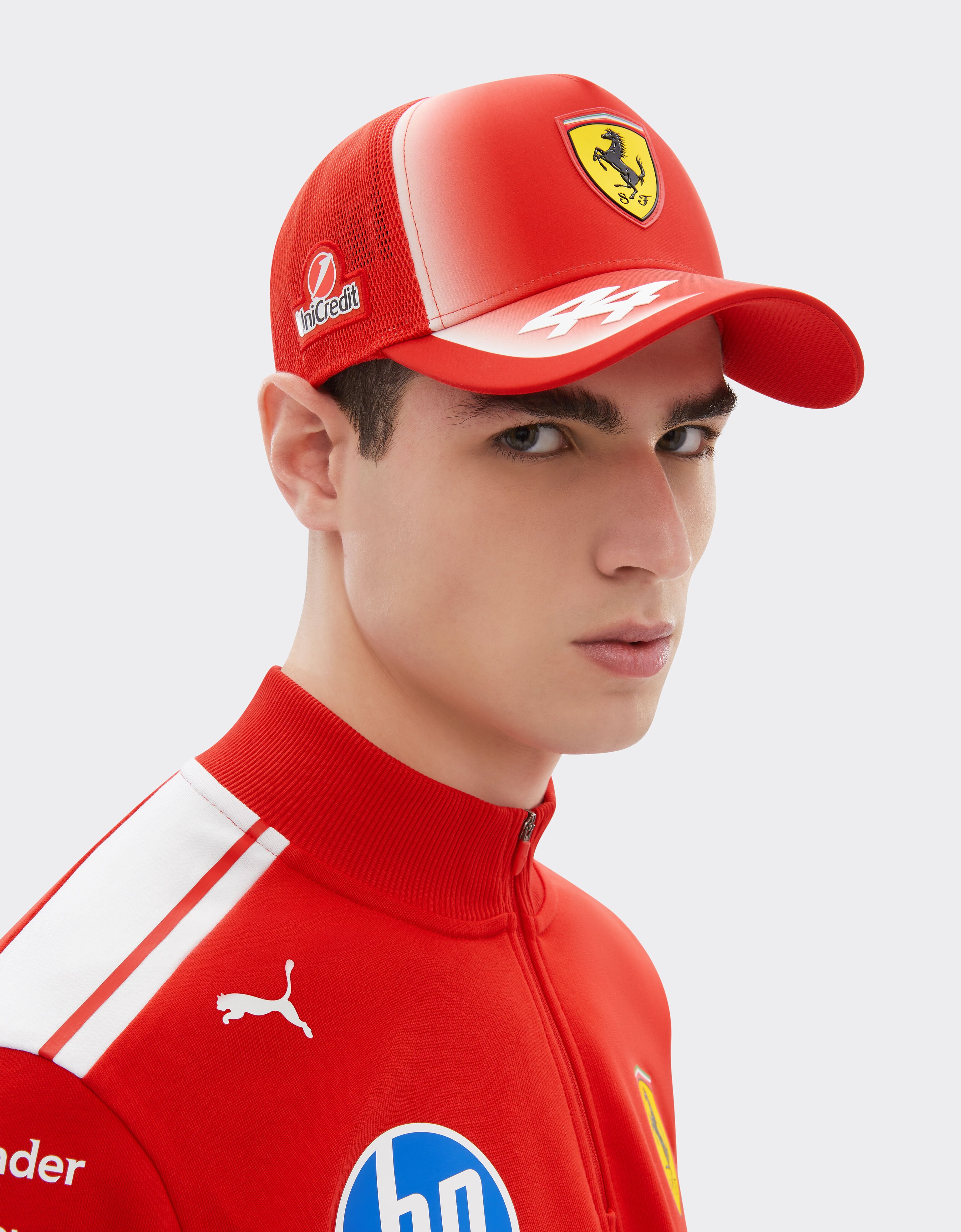 Ferrari Casquette Trucker  Hamilton Replica 2026 Puma pour Scuderia Ferrari HP Rosso LA0HHf