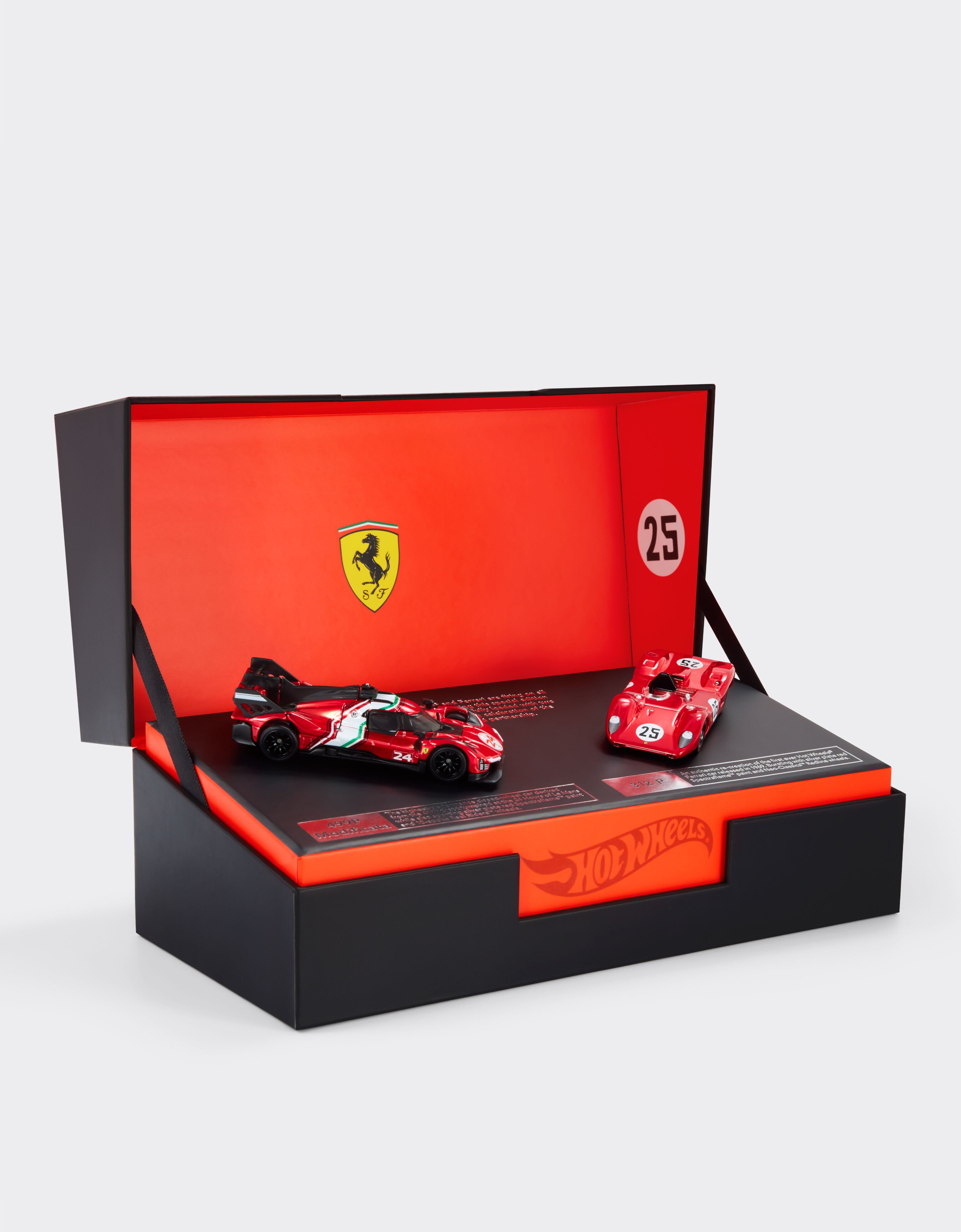 Ferrari Hot Wheels for Ferrari Heritage Set Racing red LA06Df