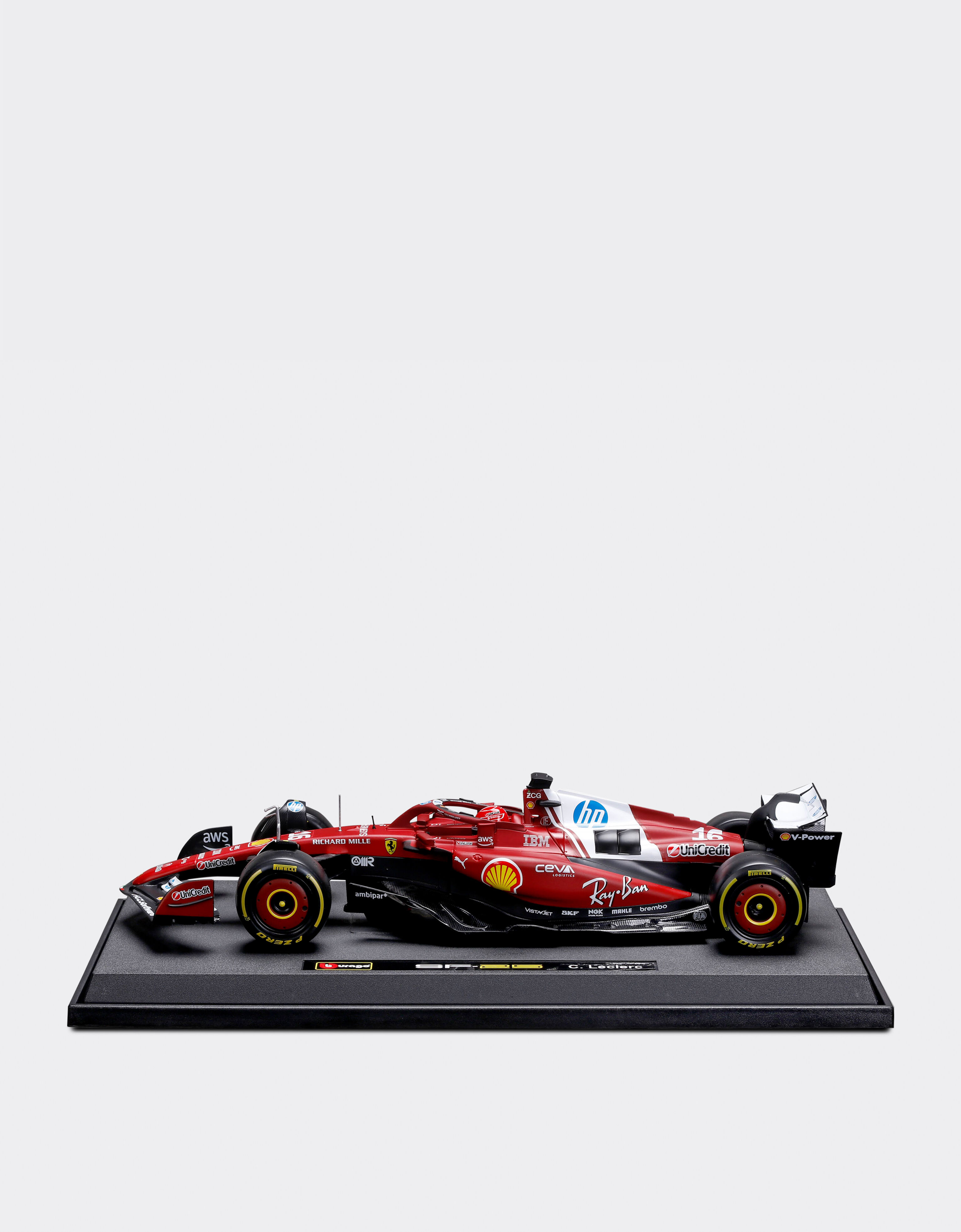 Ferrari SF-25 Leclerc Model Car, 1:18 Scale