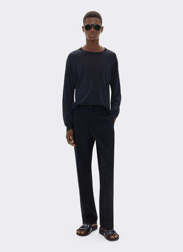 Ferrari Chinos in recycled cotton-blend twill Navy 22233f