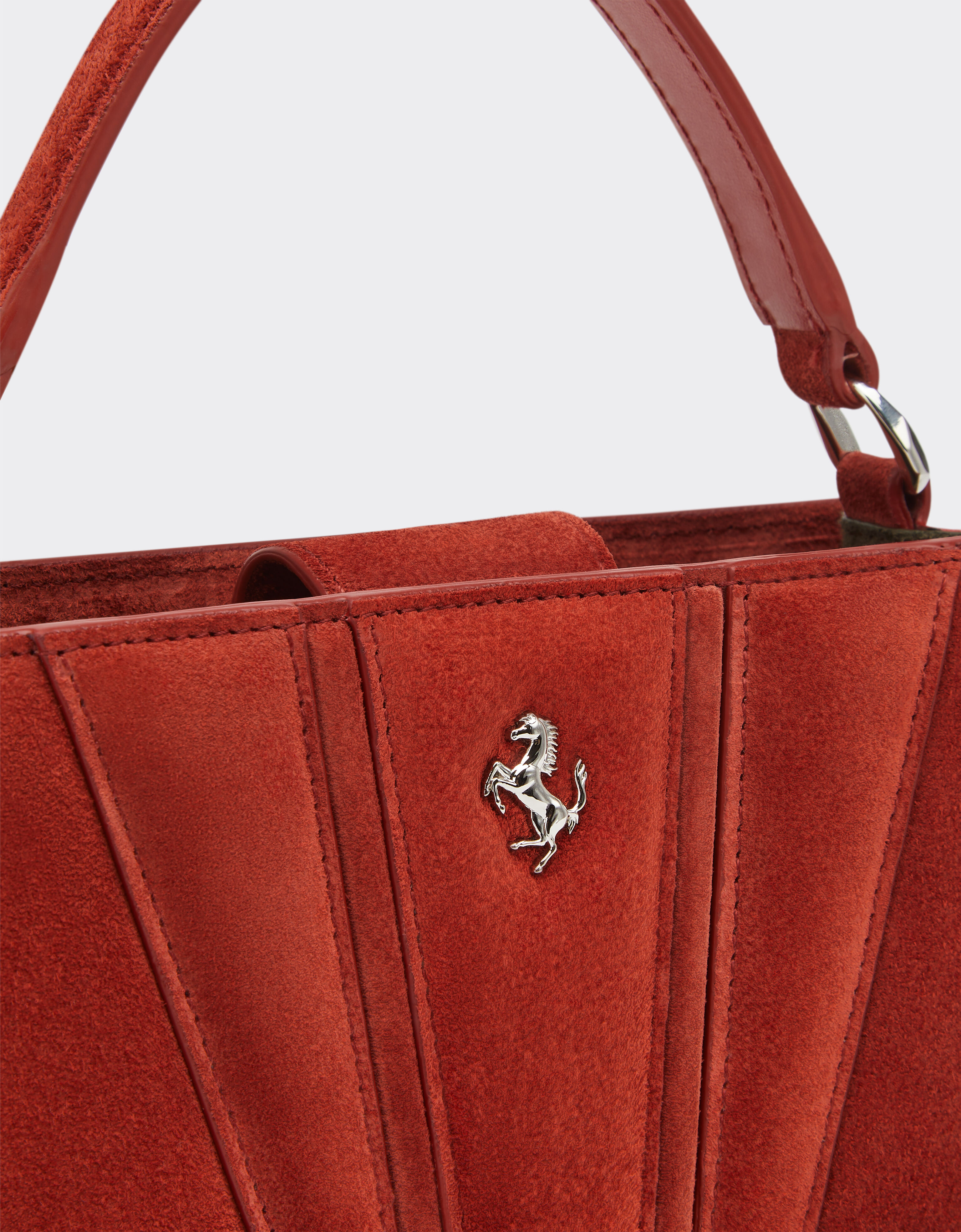 Ferrari purse red best sale