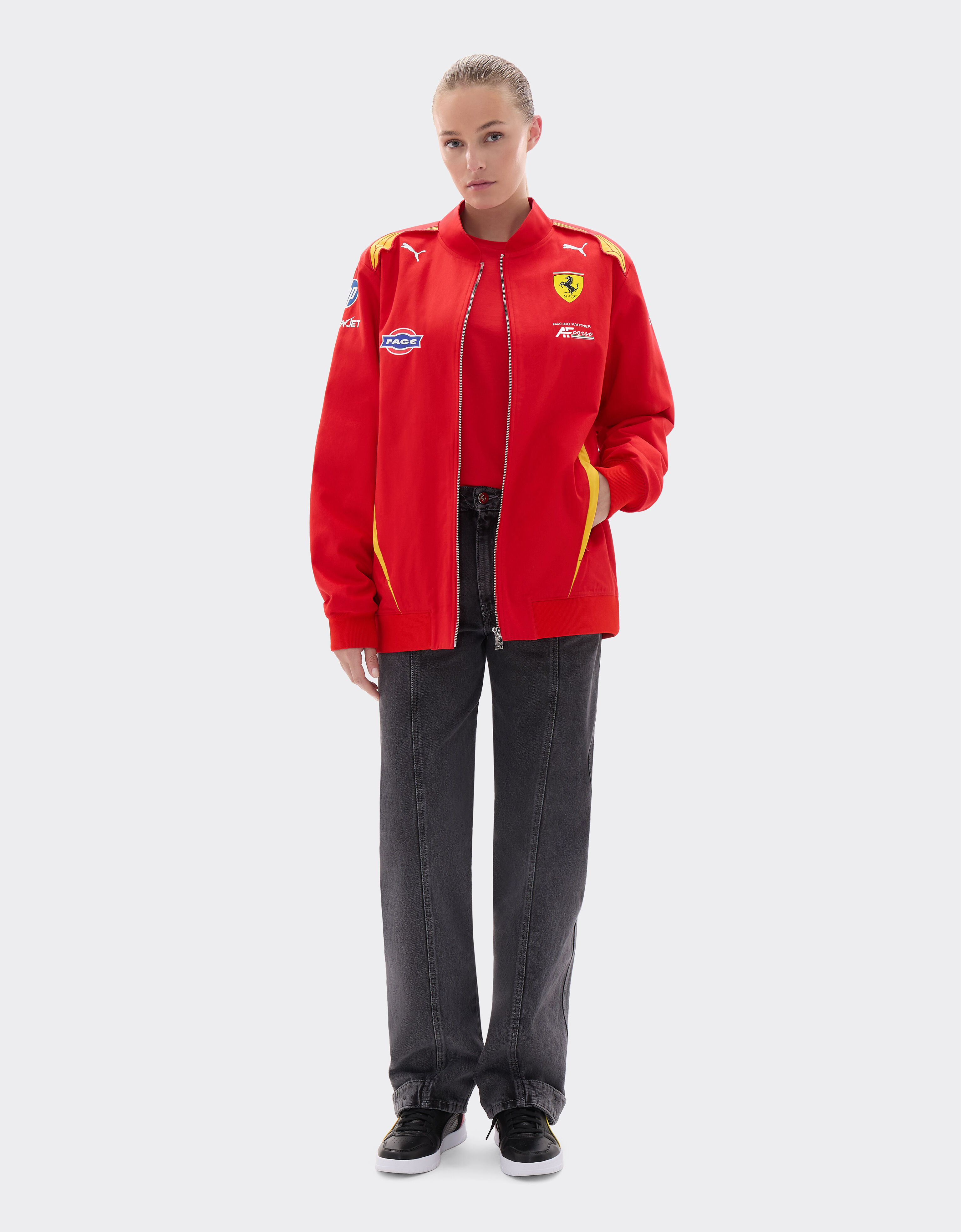 grooptm様　フェラーリ F1 ジャケット＆Tシャツ＆ストラップ　3点セット grooptm様 フェラーリ F1 ジャケット＆Tシャツ＆ストラップ 3点セット