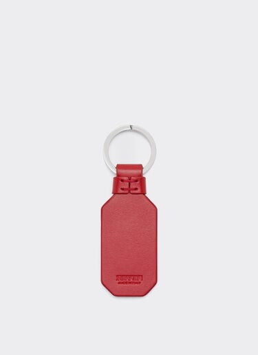 Ferrari Leather keyring with Prancing Horse Maison Red 50618f