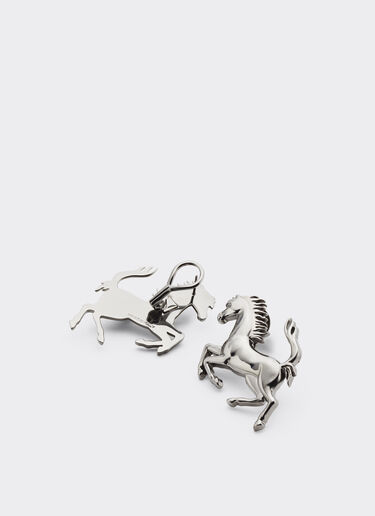 Ferrari Prancing Horse earrings Charcoal 20014f