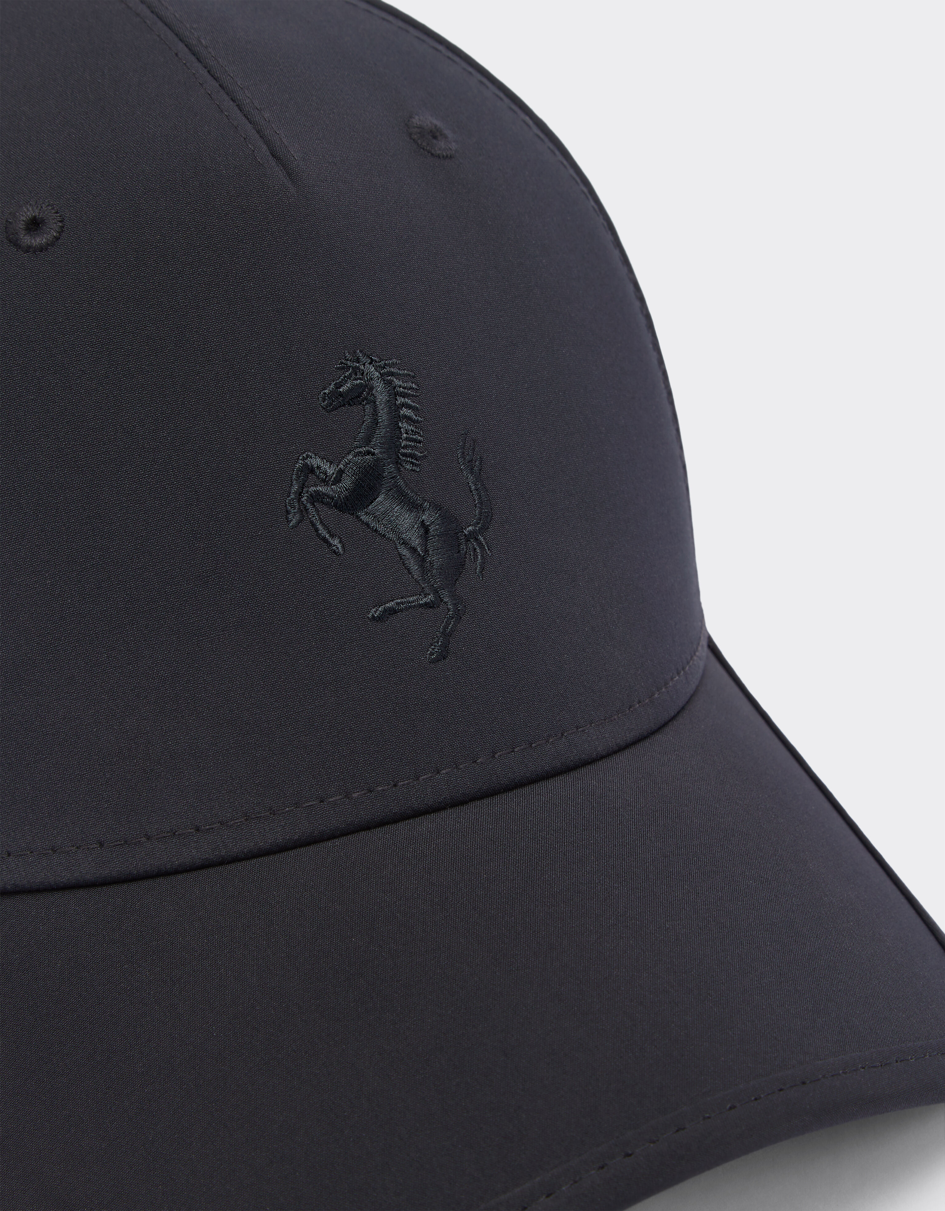 Ferrari Junior baseball hat with Prancing Horse detail Black 20274fK