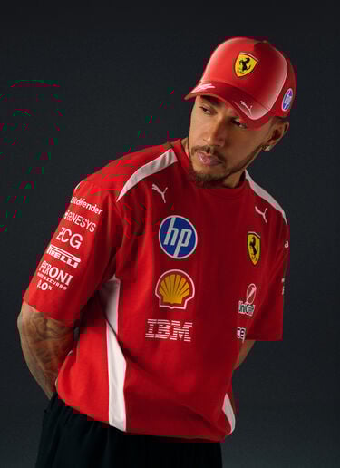 Ferrari Hamilton Replica 2026 Baseball Cap Puma for Scuderia Ferrari HP Red LA0HJf