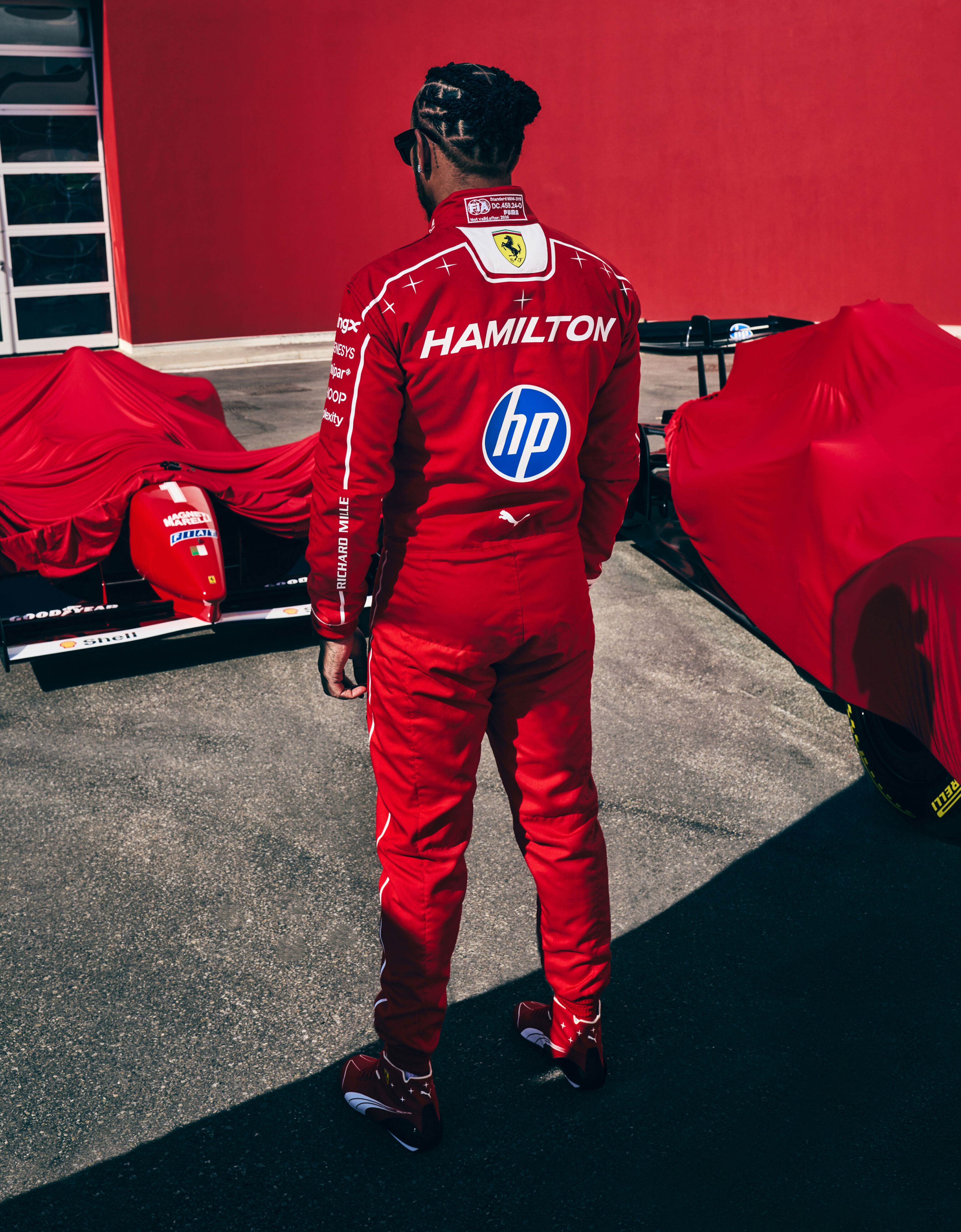 Hamilton Replica Ferrari Racing Suit for the 2026 Monza Grand Prix Ferrari Hamilton Replica Ferrari Racing Suit for the 2026 Monza Grand Prix Rosso LW0JU1088EXT0001f