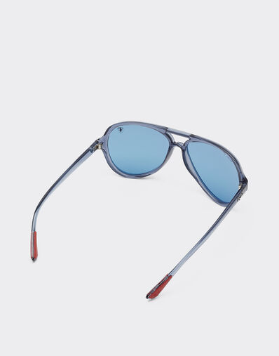 Ferrari Ray-Ban for Scuderia Ferrari Monza 2025 Limited Edition Blu Scozia LA0CEf