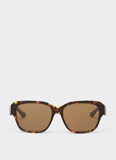 Ferrari Ferrari sunglasses in tortoiseshell yellow acetate with polarised brown lenses Yellow LA02Vf