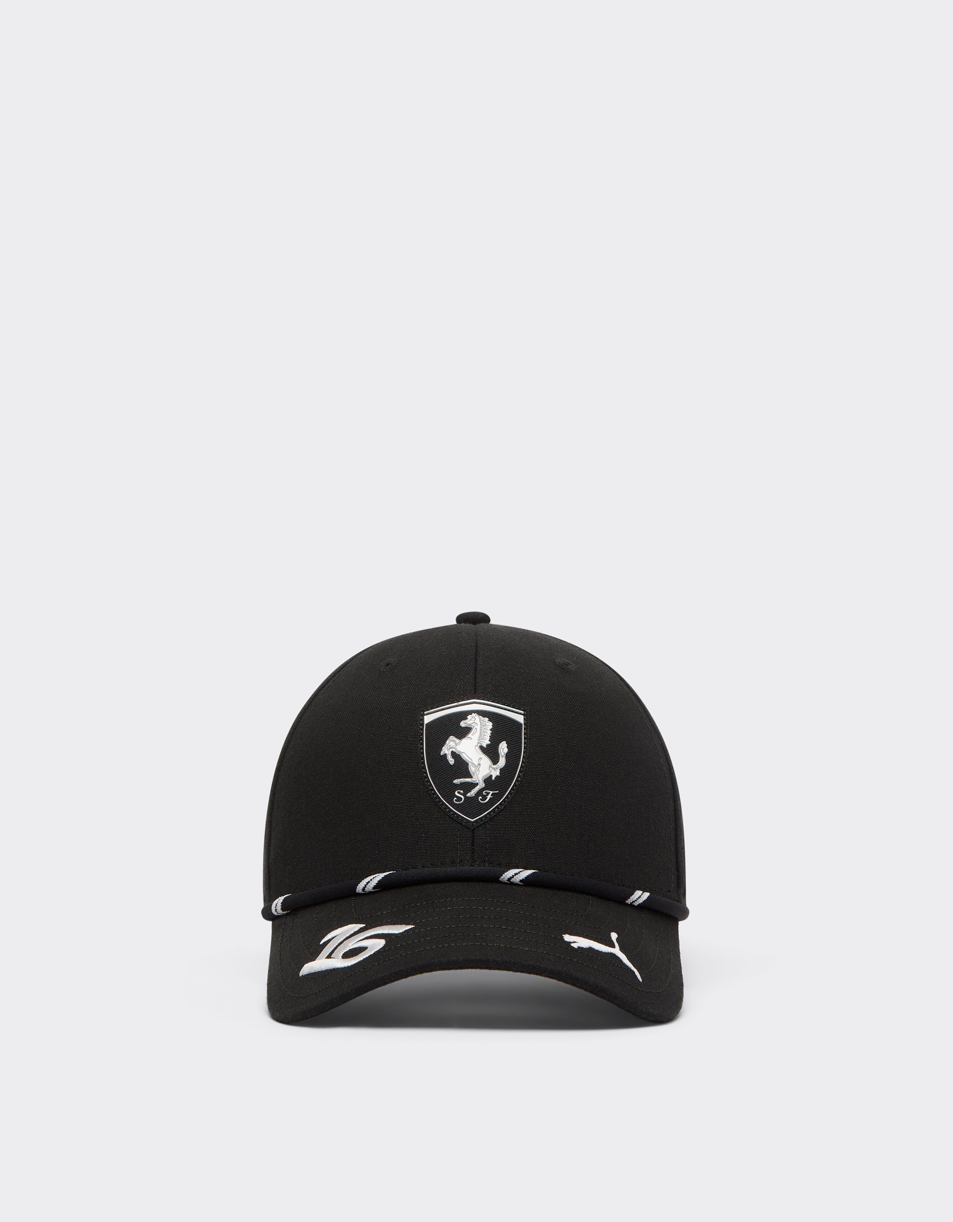 Leclerc Replica Ferrari baseball cap for the 2026 Singapore Grand Prix Ferrari Leclerc Replica Ferrari baseball cap for the 2026 Singapore Grand Prix Black LA0CP1138EXT0001f