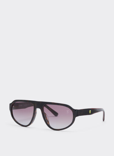 Ray-Ban for Scuderia Ferrari 0FZ6027 en acetato Havana y burdeos con lentes rojas degradadas Ferrari Ray-Ban for Scuderia Ferrari 0FZ6027 en acetato Havana y burdeos con lentes rojas degradadas MULTICOLOR LY0SG1435EXT0001f