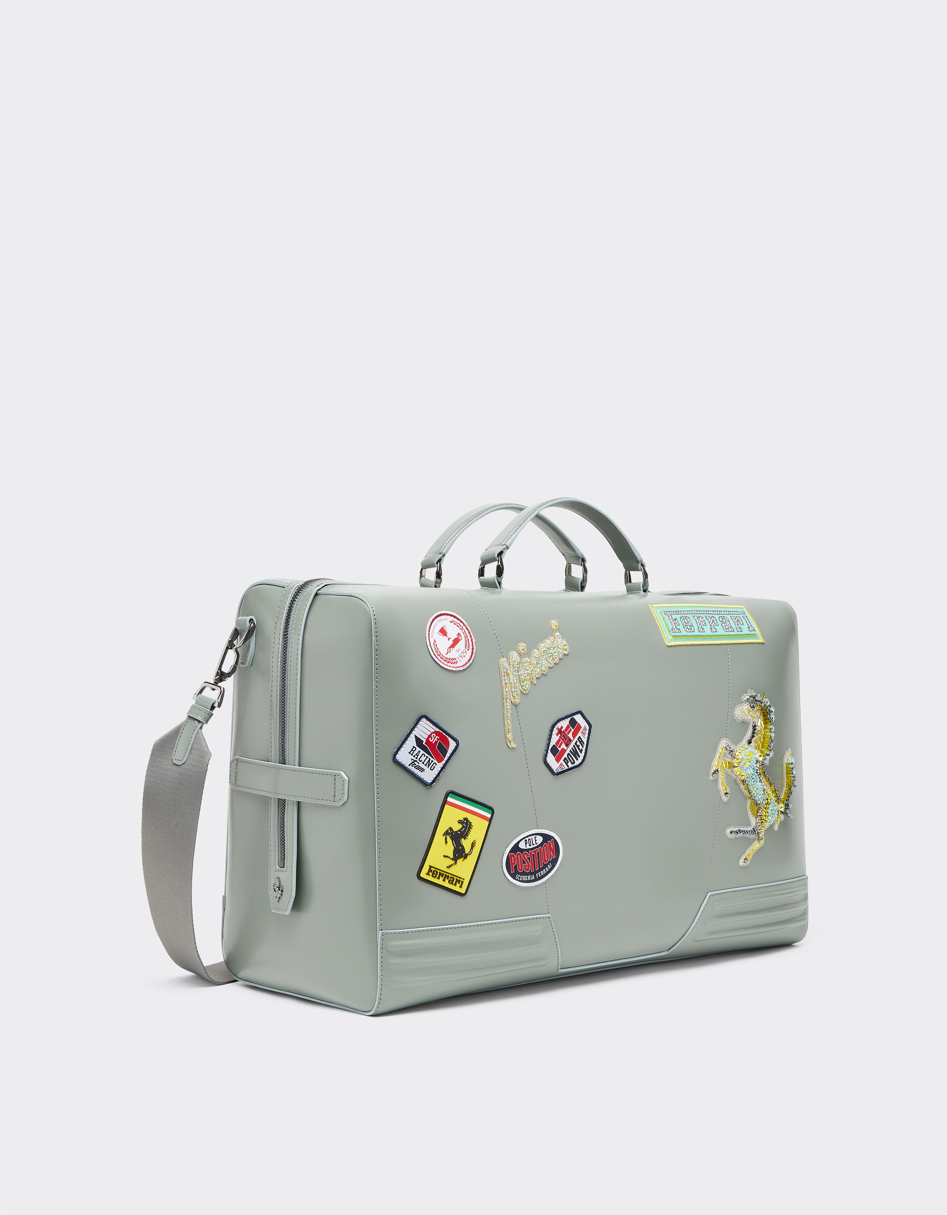 Miami Collection leather duffle bag in Ingrid Ferrari