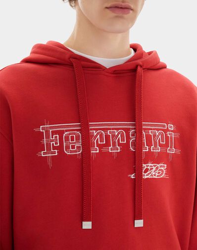 Ferrari Ferrari cotton sweatshirt for the 2026 Monaco Grand Prix Rosso Magma CJMSW0051JCO0057f