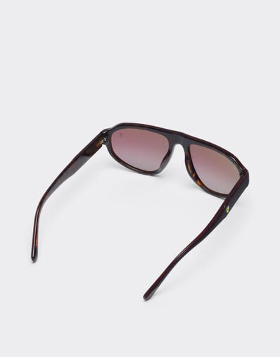 Ferrari Ray-Ban for Scuderia Ferrari 0FZ6027 en acetato Havana y burdeos con lentes rojas degradadas MULTICOLOR LY0SG1435EXT0001f