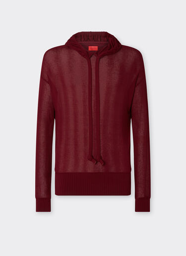 Sweatshirt aus Viskose-Jersey Ferrari Sweatshirt aus Viskose-Jersey Kirsche 49276f