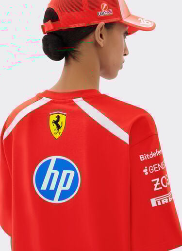 Ferrari Leclerc Replica Drivers Authentic 2026 Puma for Scuderia Ferrari HP T-shirt Red LA0H3f