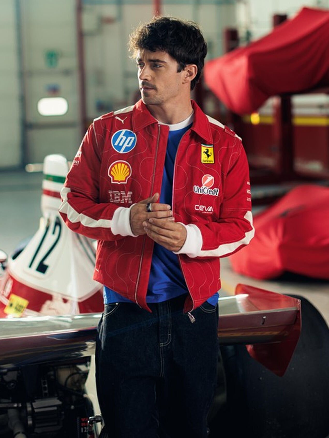 Ferrari Veste Team Replica Puma pour Scuderia Ferrari HP Monza 2025 Limited Edition Racing red LA0BXf