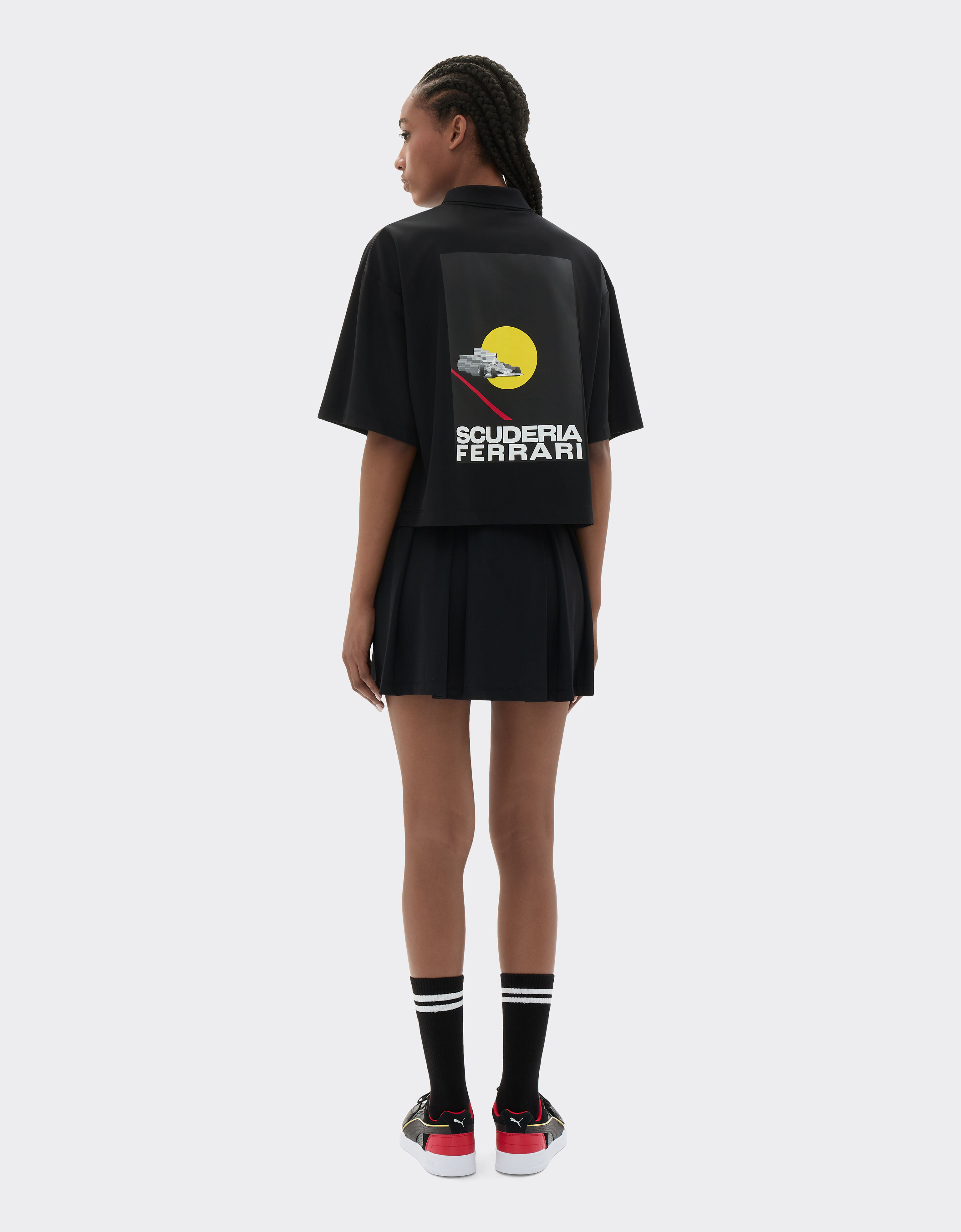  Polohemd mit Scuderia Ferrari-Grafik Nero SJWPO0043JCO0024f