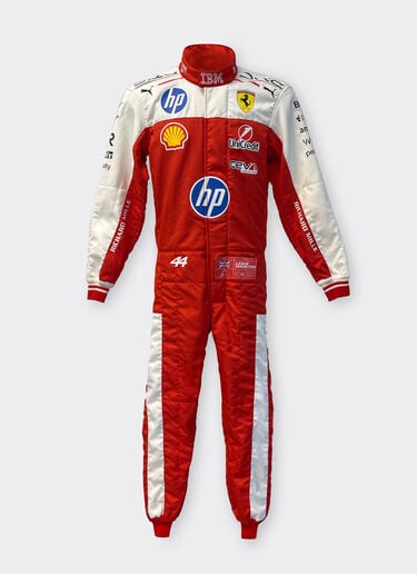 Combinaison de course Hamilton Replica Scuderia Ferrari pour le GP d'Austin 2026 Ferrari Combinaison de course Hamilton Replica Scuderia Ferrari pour le GP d'Austin 2026 Rouge Racing LW0JU4119EXT0001f