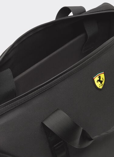  Weekender bag in technical fabric Nero SBNWE0003HMM0033f