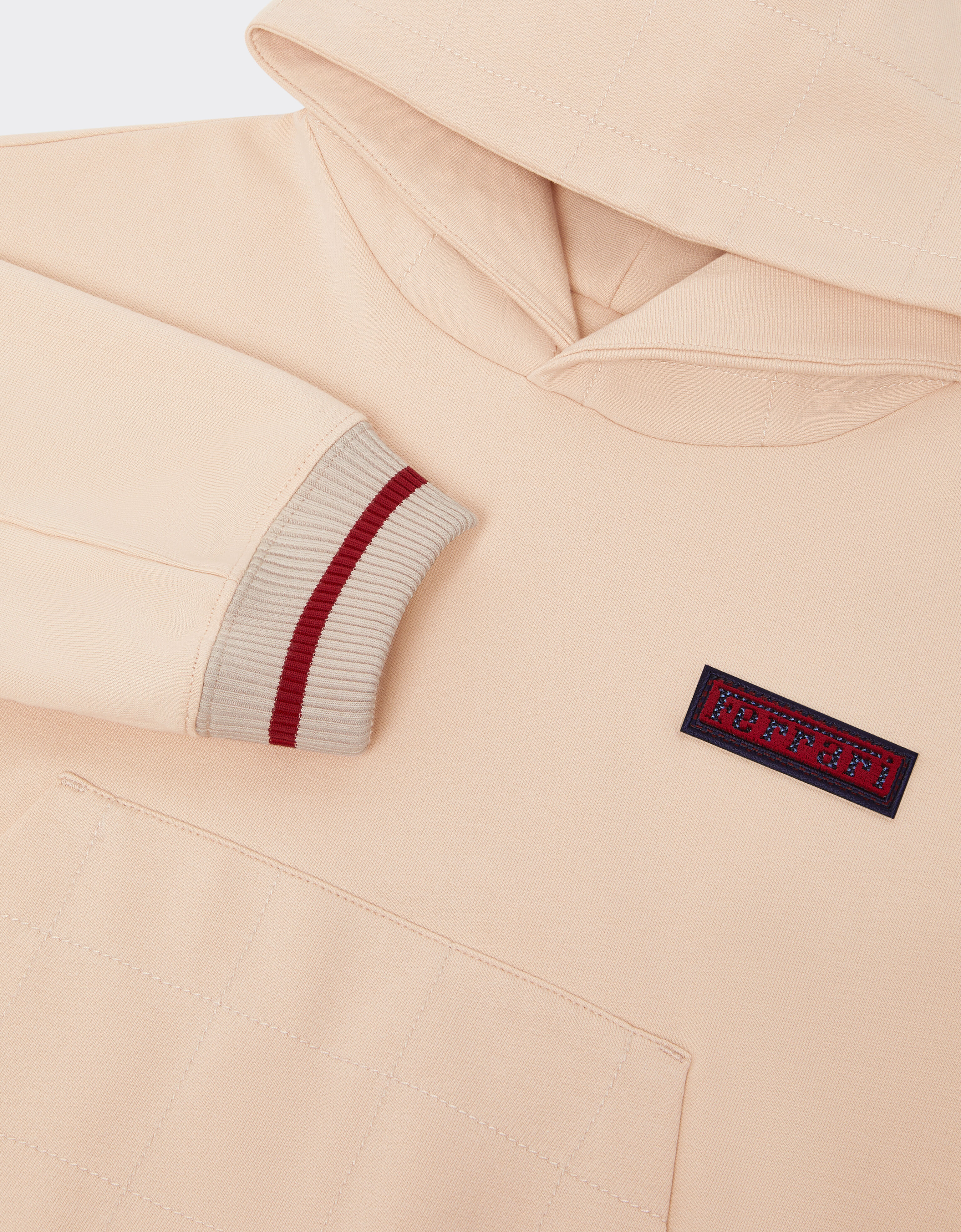 Cotton hooded sweatshirt Ferrari Cotton hooded sweatshirt Powder Pink 50143fK