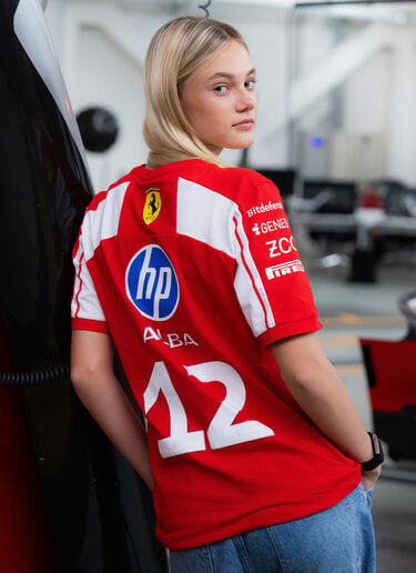 Replica 2026 Puma T-shirt for Scuderia Ferrari HP Ferrari Replica 2026 Puma T-shirt for Scuderia Ferrari HP Red LA0HZf