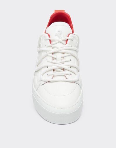 Ferrari Chaussures Ferrari en cuir Blanc optique 21288f
