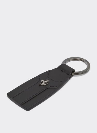 Second Life leather keyring Ferrari Second Life leather keyring Black 21437f