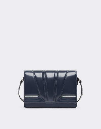 Ferrari Ferrari GT crossbody bag in brushed leather Navy 21463f