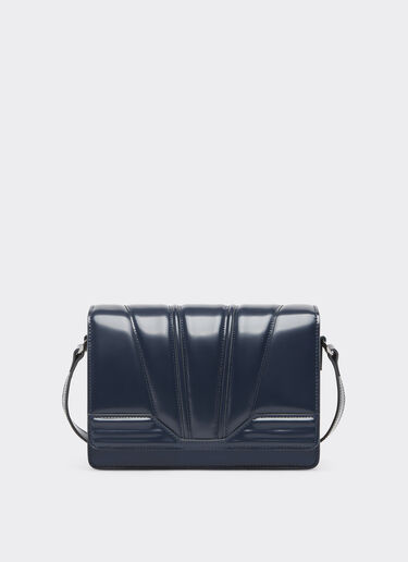 Ferrari Ferrari GT crossbody bag in brushed leather Navy 22113f