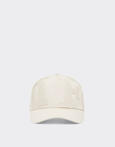 Ferrari Baseball cap con maxi ricamo Ferrari Ecru 21581f