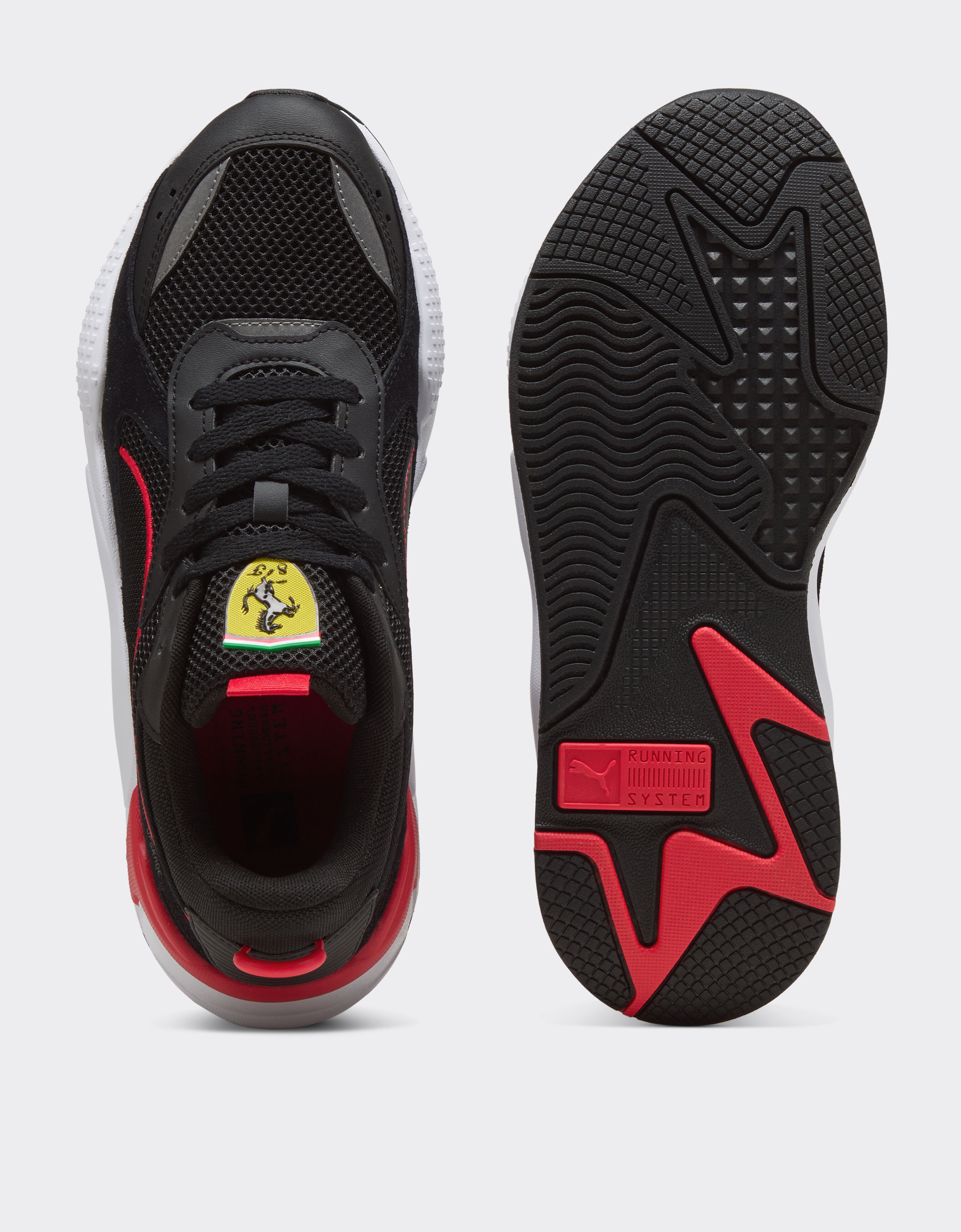 Ferrari Puma Sneaker for Scuderia Ferrari RS-X Black LA0B3f