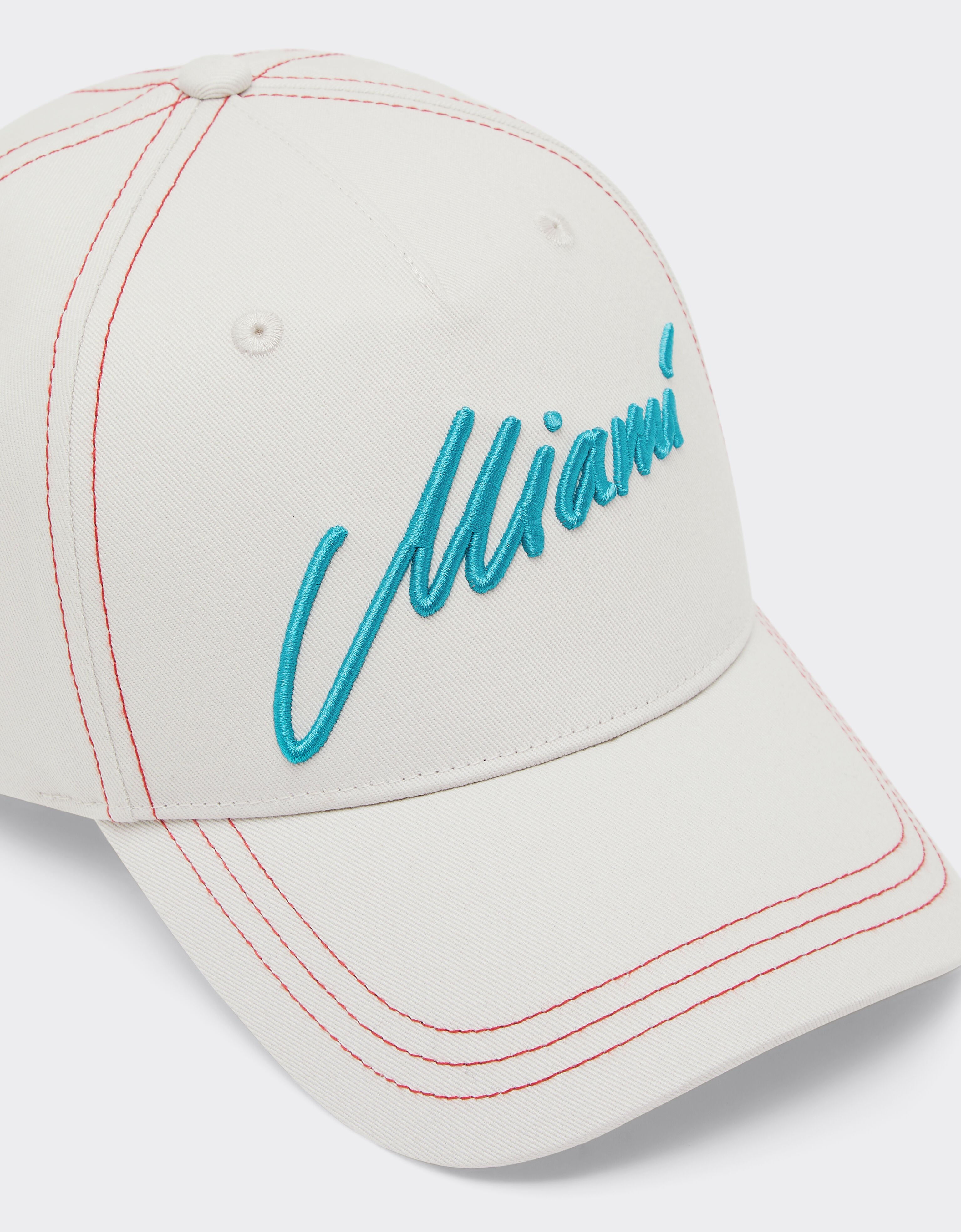 Ferrari Baseball cap Scuderia Ferrari Miami 2026 Avorio SANCP0023HMM0029f