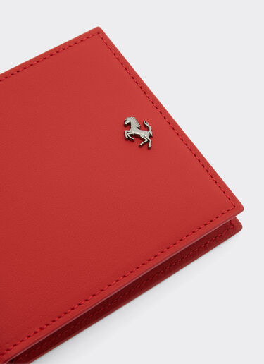 Ferrari Second Life leather horizontal wallet Rosso Dino 21434f