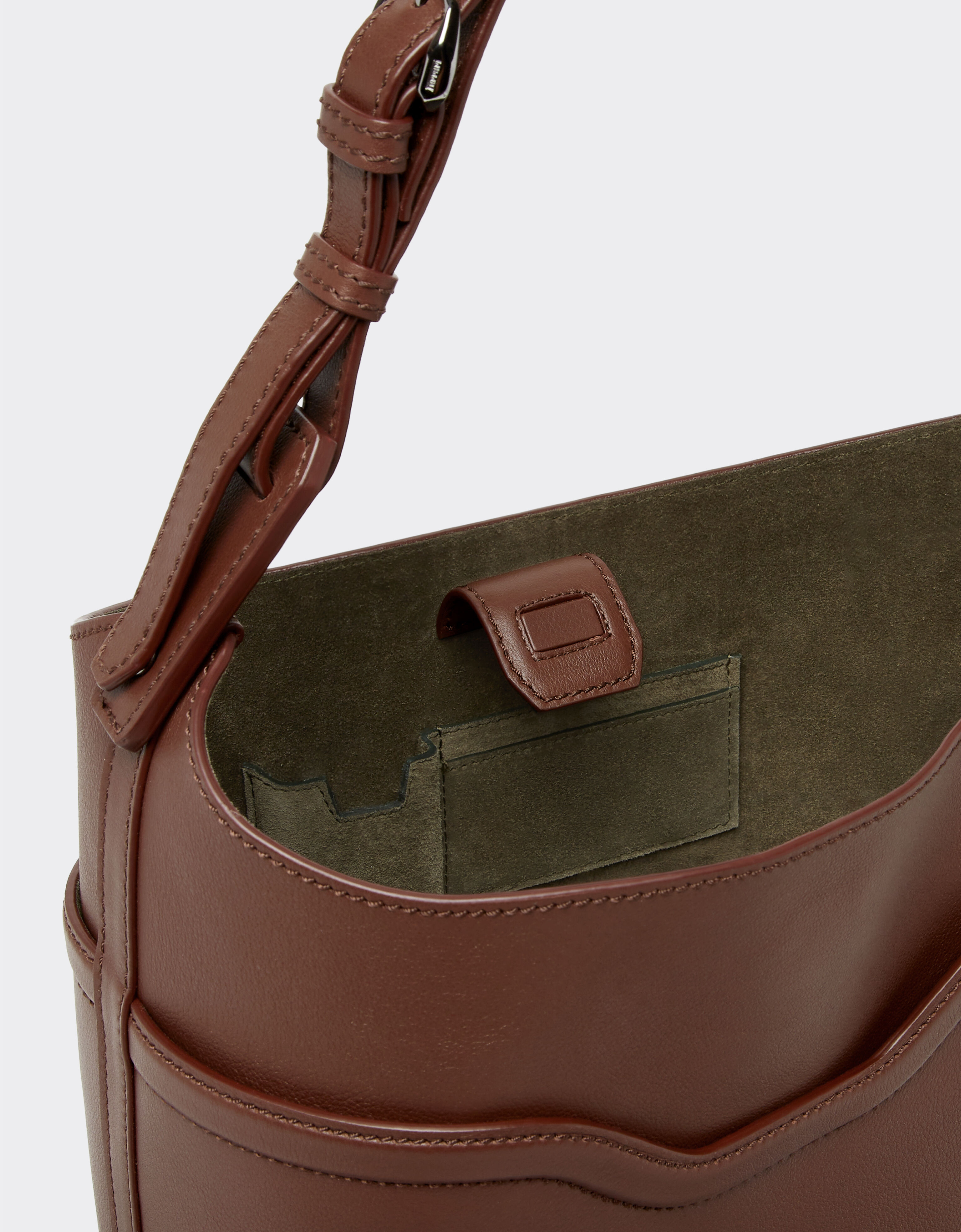 Ferrari Bucket bag in tumbled leather Hide 21986f