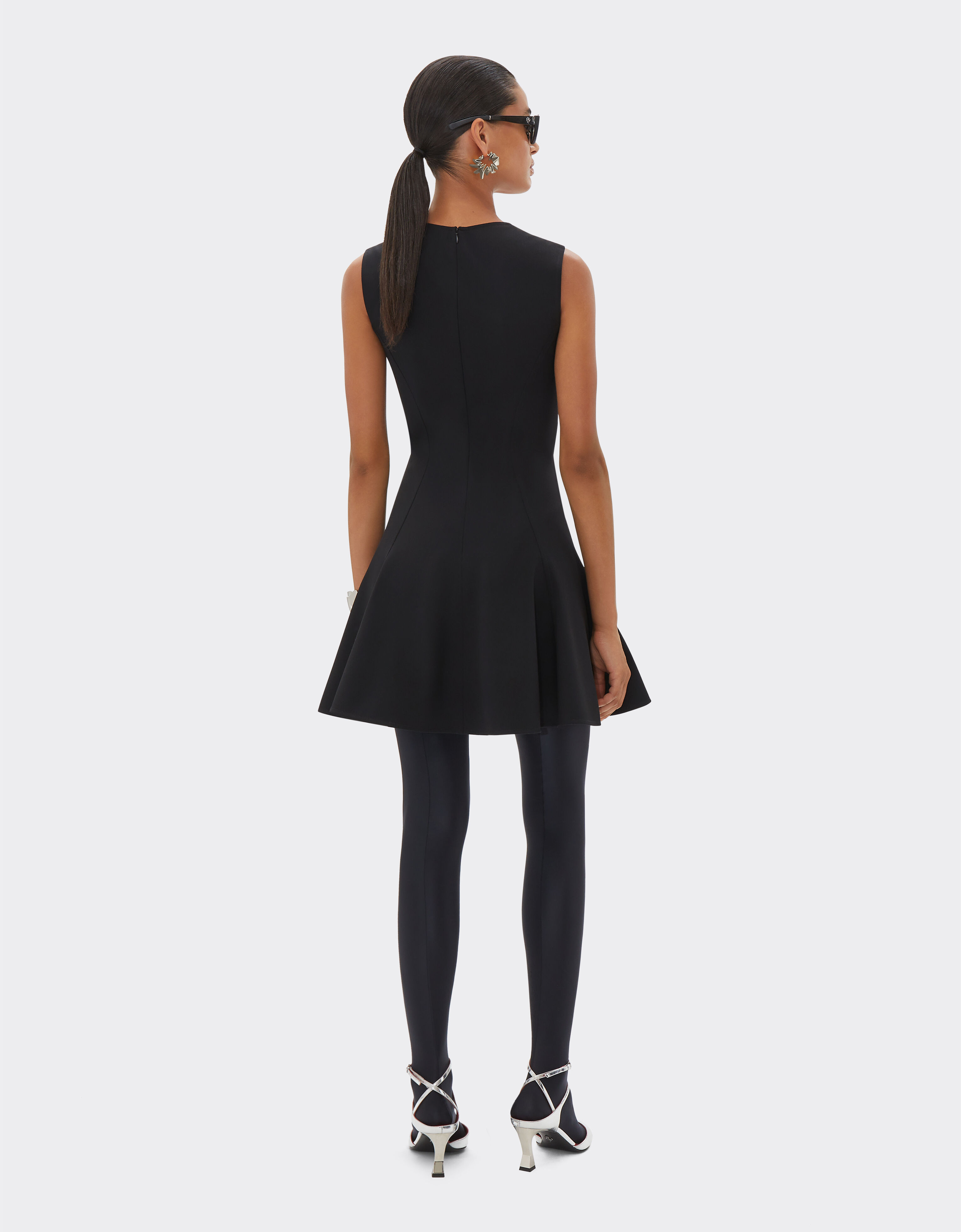 Ferrari Short comfort wool dress Black 21634f