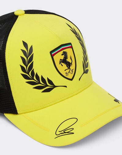 Ferrari Réplica de la gorra Trucker de Hamilton GP Silverstone 2026 Yellow LA0CP1149EXT0001f