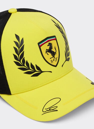 Ferrari Réplica de la gorra Trucker de Hamilton GP Silverstone 2026 Yellow LA0CP1149EXT0001f