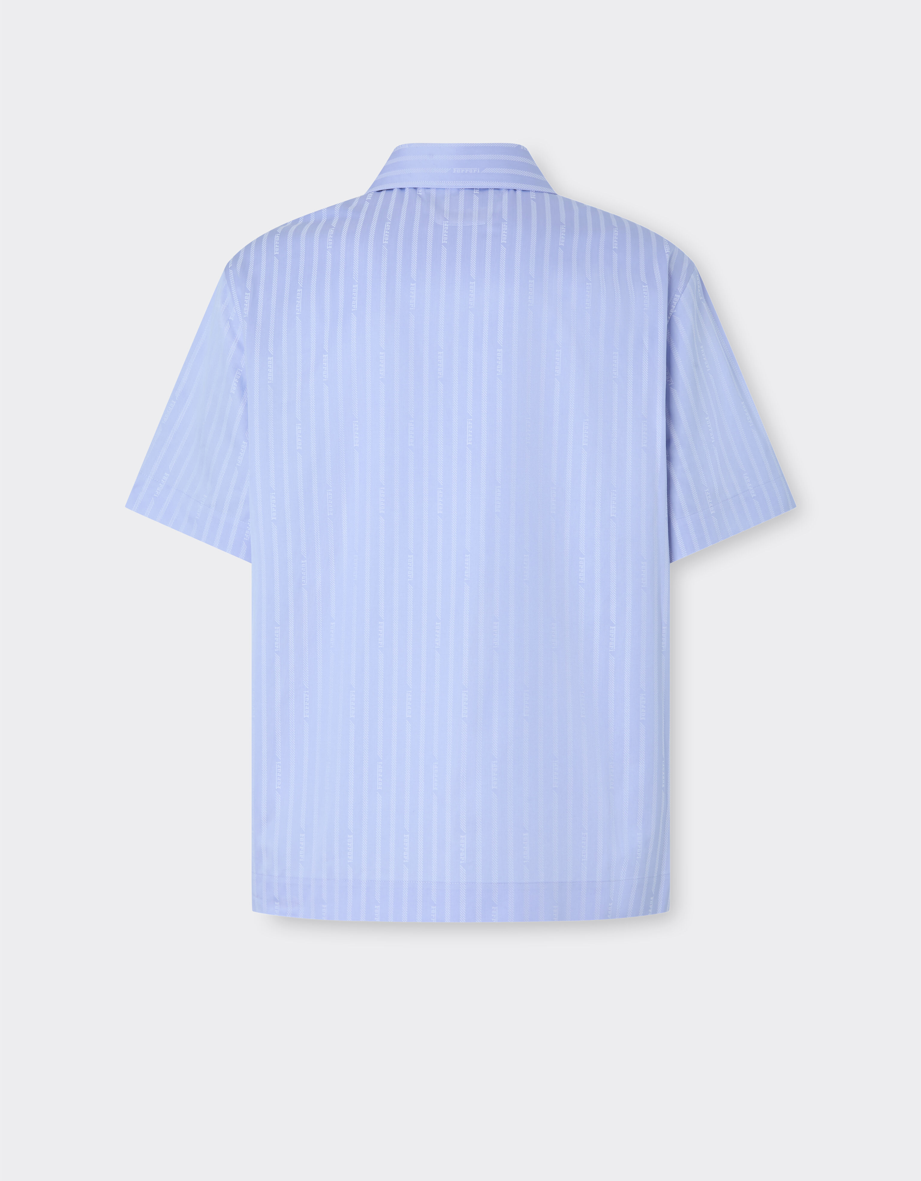 Cotton shirt with Ferrari Monogram pattern Ferrari Cotton shirt with Ferrari Monogram pattern Oxford 50071f