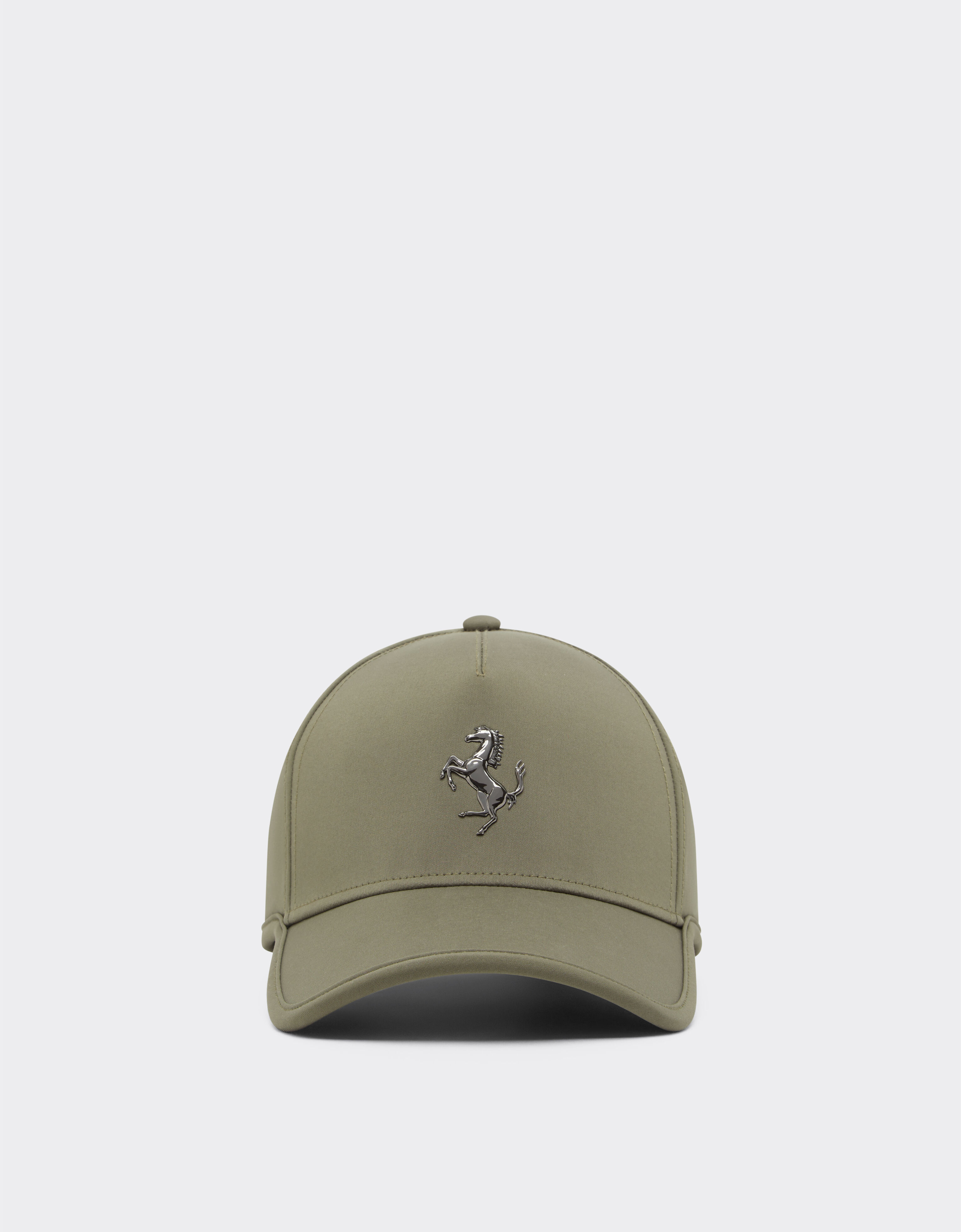 Ferrari Baseball cap with metal Prancing Horse Clay 20815f