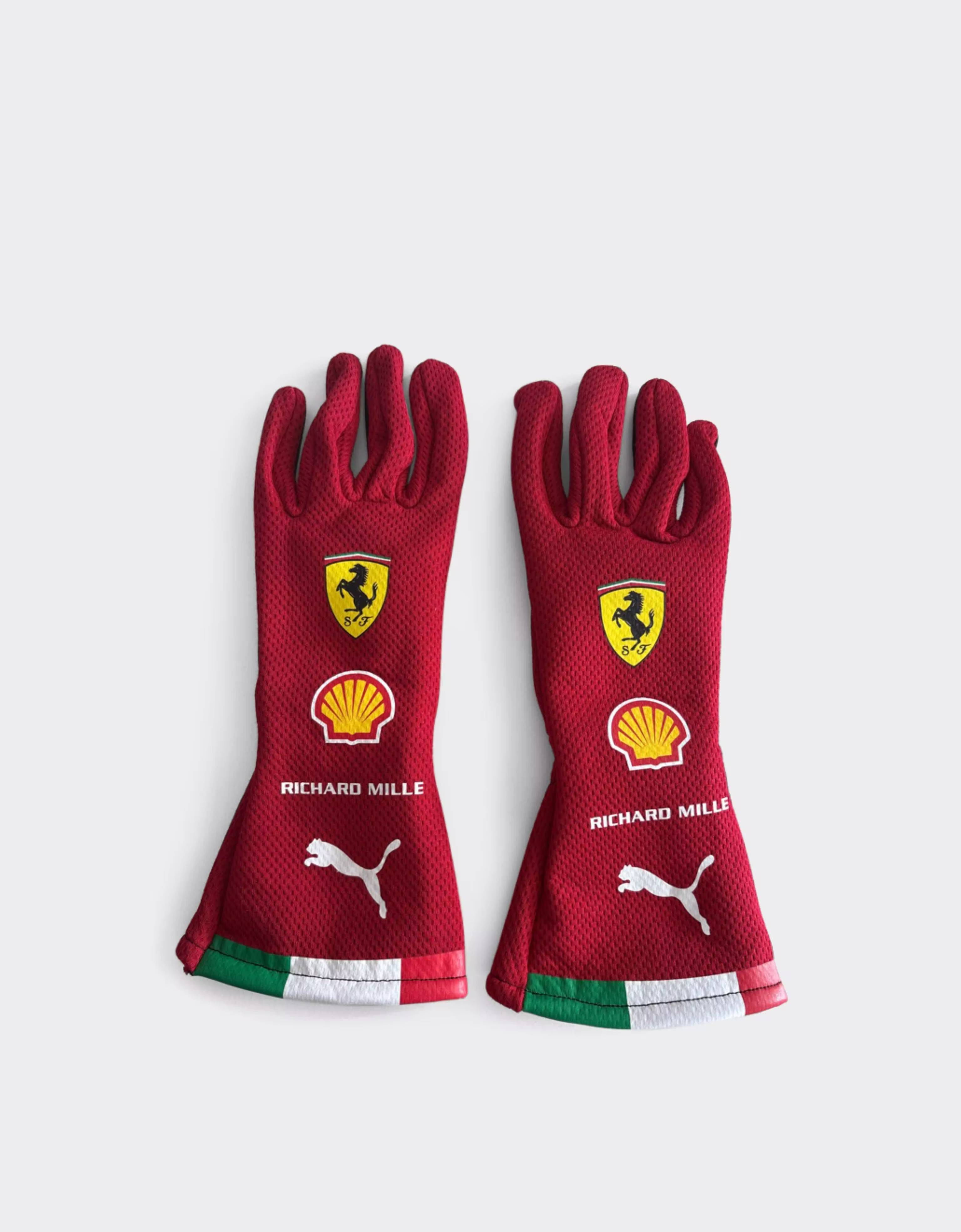 Replica-Rennhandschuhe Leclerc für den GP von Monaco 2026 Ferrari Replica-Rennhandschuhe Leclerc für den GP von Monaco 2026 Rosso LA0GL1083EXT0001f